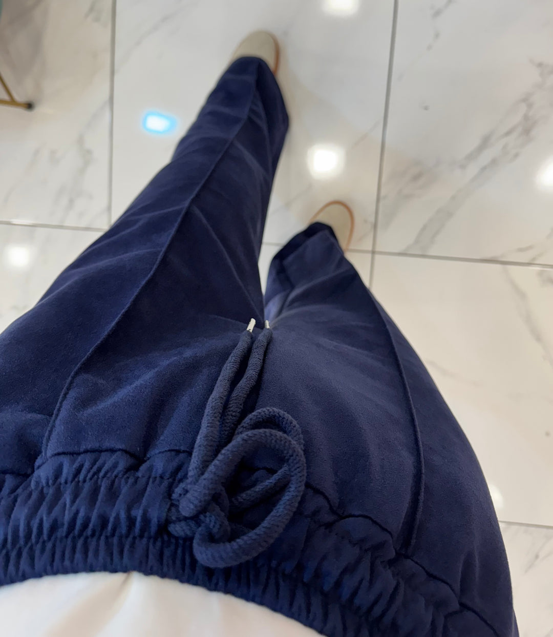 Suede Alex Super Soft Seam Front Trousers