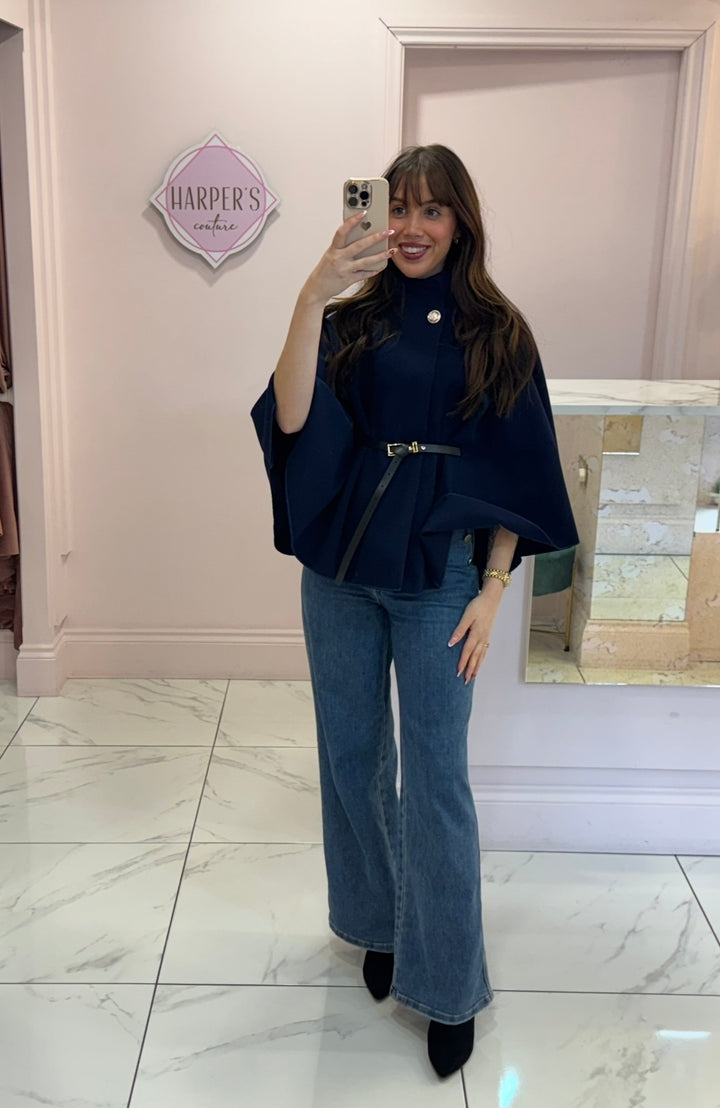 Nadine Stunning Belted Cape