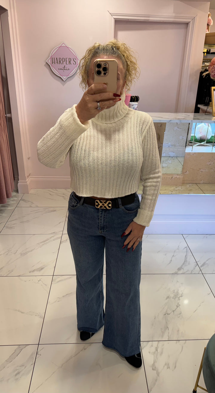 Amara Super Soft Ribbed Knit Jumper