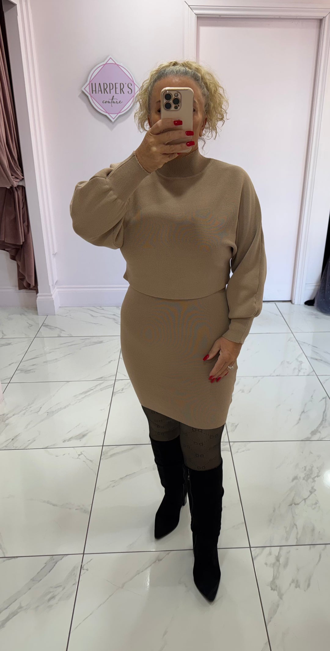 Kerry 2 in 1 Knit Dress