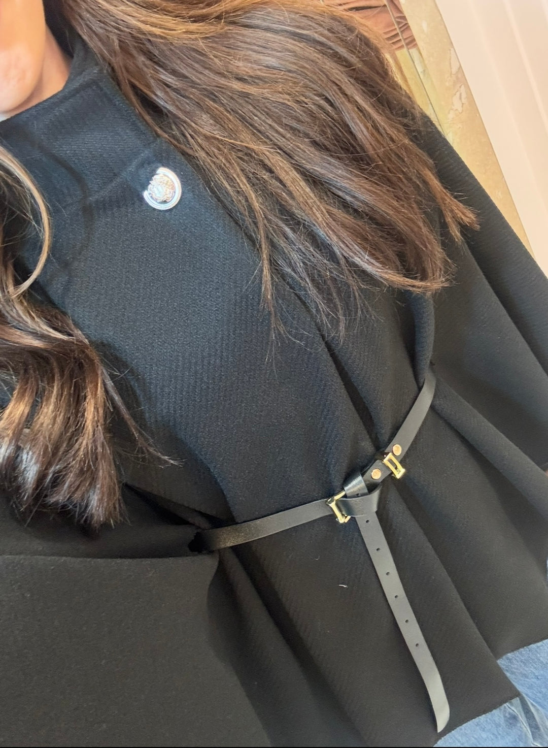 Nadine Stunning Belted Cape