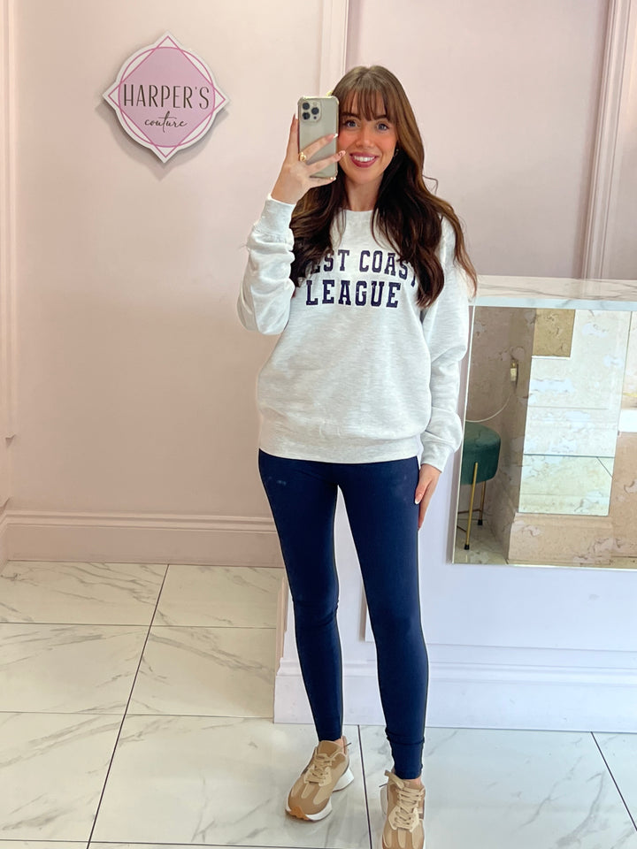 West Coast Grey Sweater/Jumper