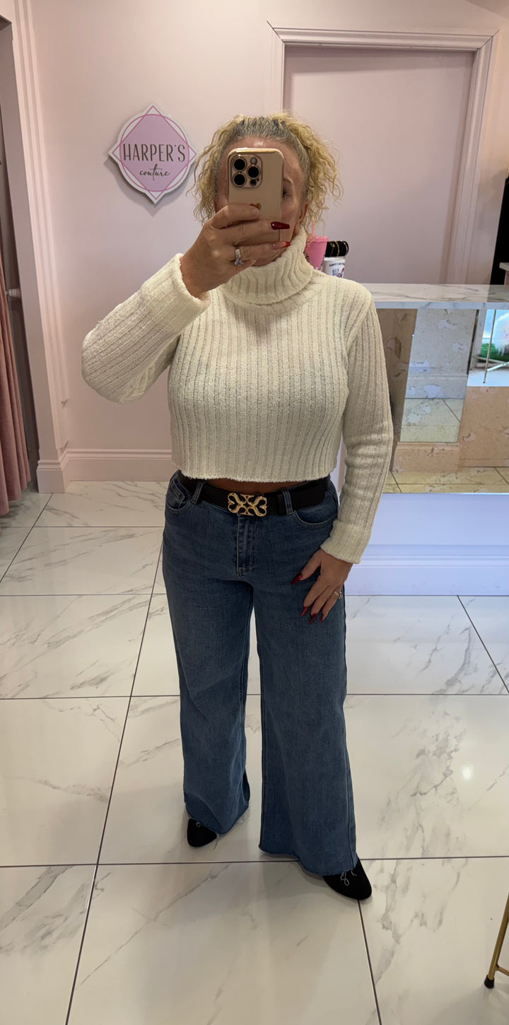 Amara Super Soft Ribbed Knit Jumper