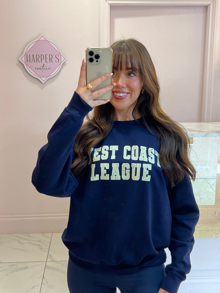 West Coast Navy Sweater/Jumper