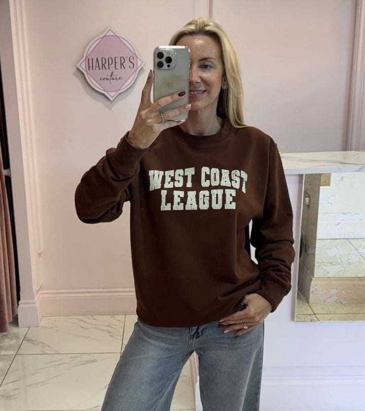 West Coast Chocolate Sweater/Jumper