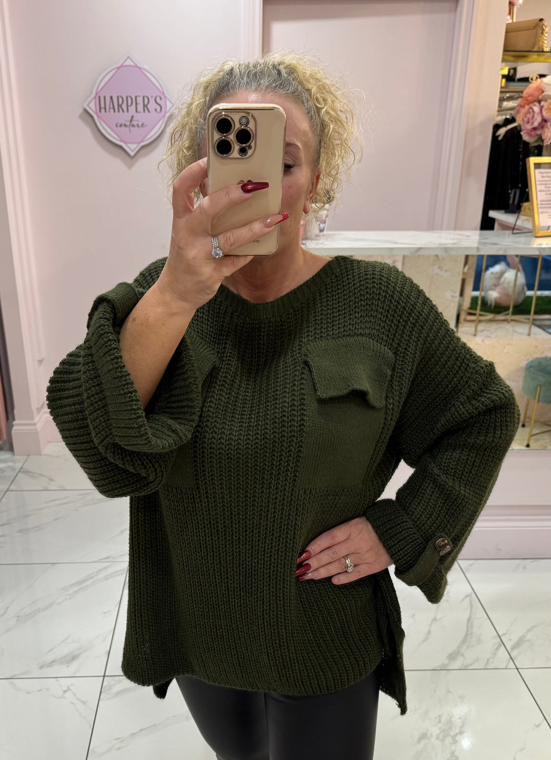 Polly Super Soft Chunky Knit Jumper