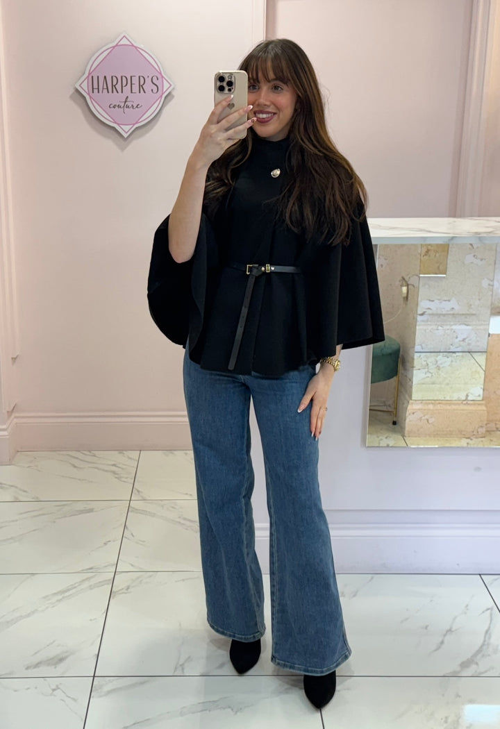 Nadine Stunning Belted Cape