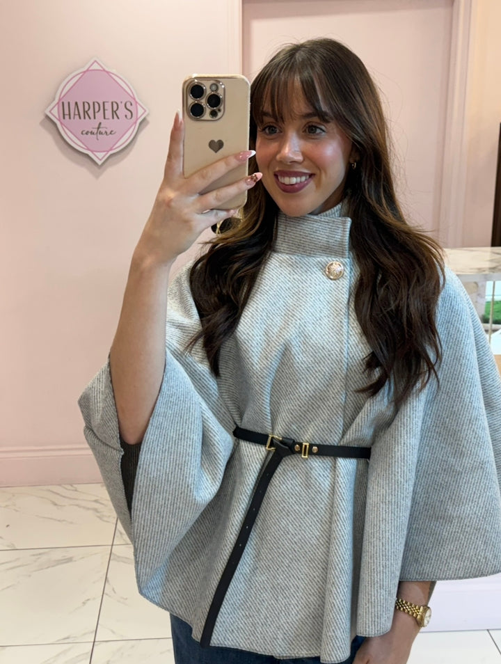 Nadine Stunning Belted Cape