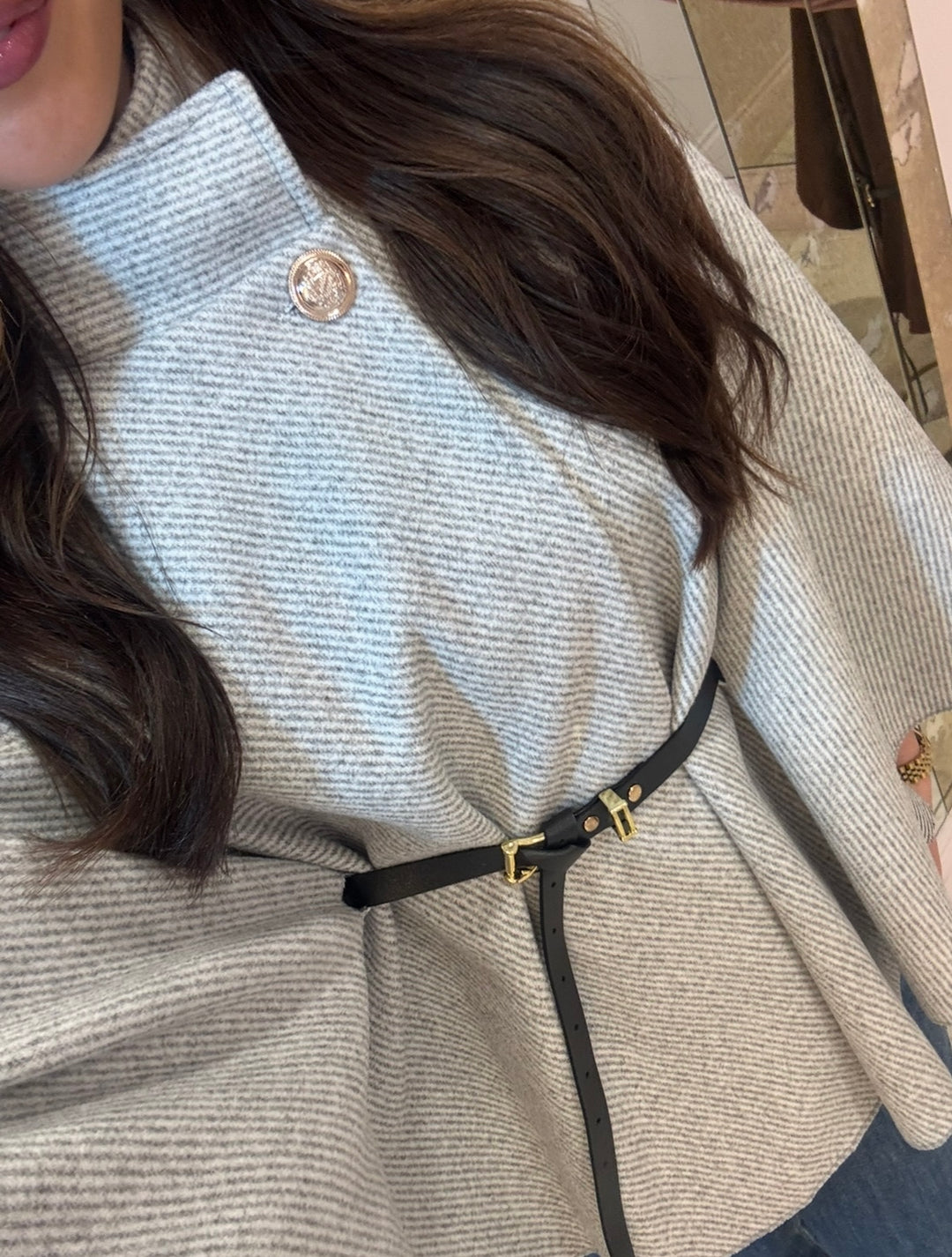 Nadine Stunning Belted Cape