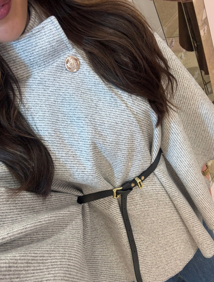 Nadine Stunning Belted Cape
