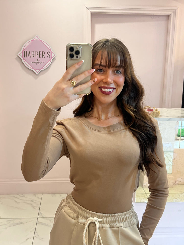 Trixie Round Neck Long Sleeve Top