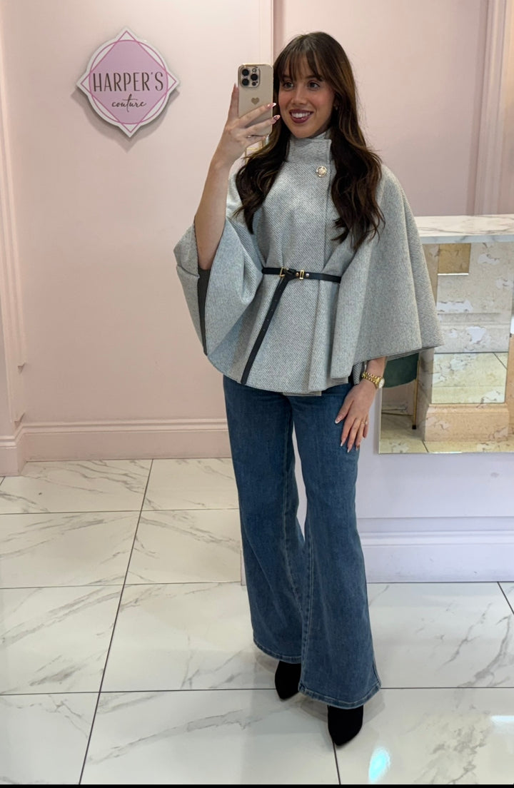 Nadine Stunning Belted Cape