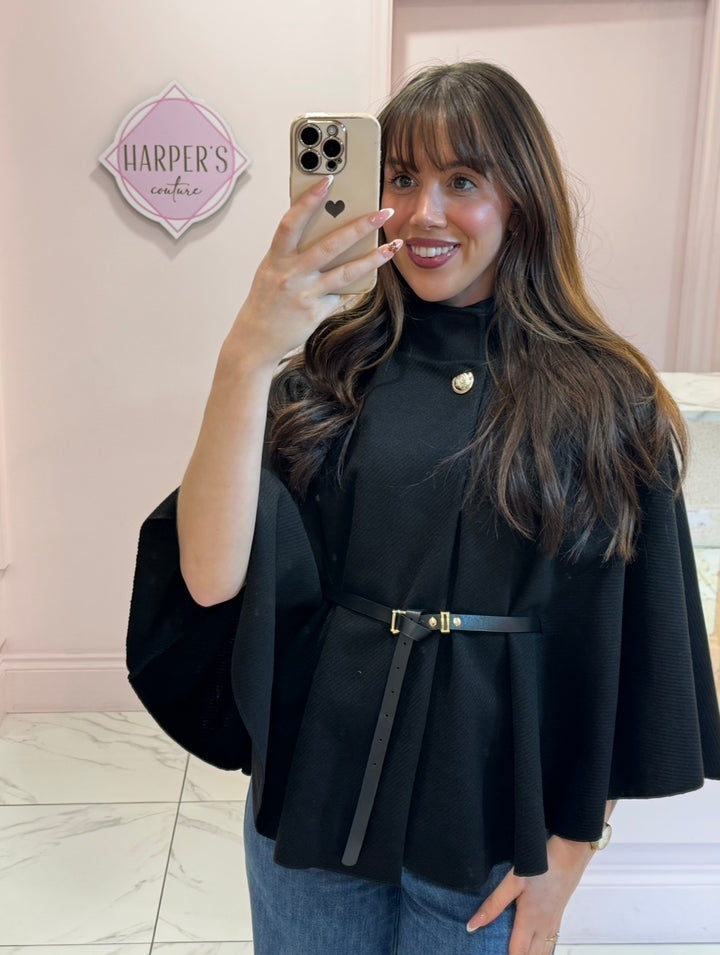 Nadine Stunning Belted Cape