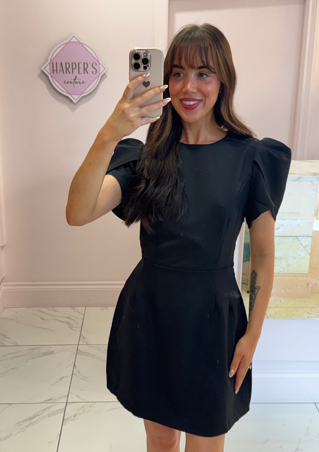 Jamima Bow Back Cut Out Dress