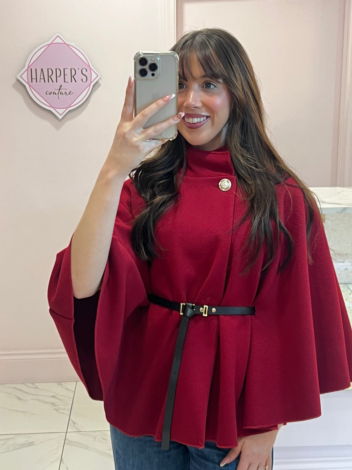 Nadine Stunning Belted Cape