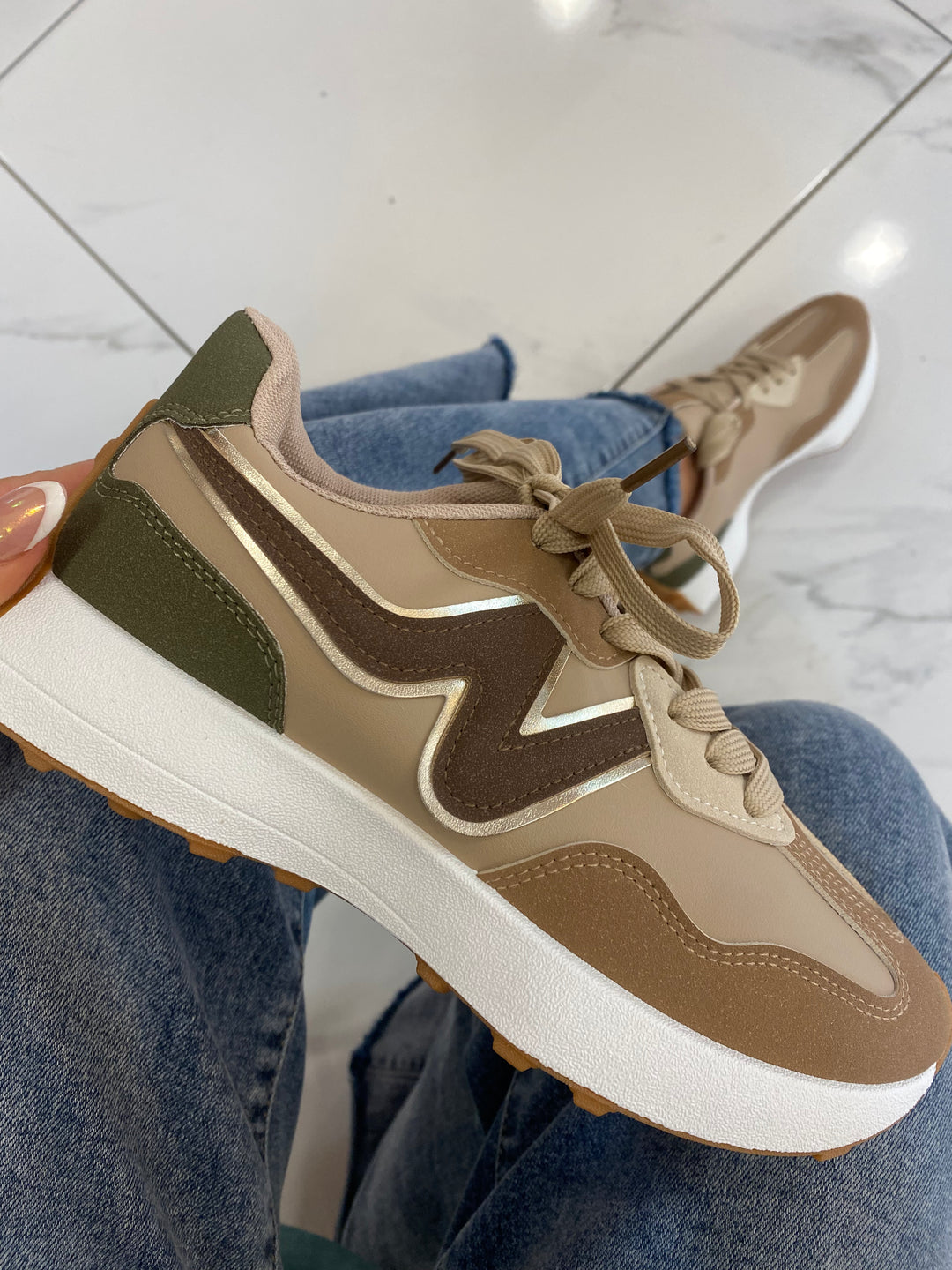 Lou Lou Nude Trainers