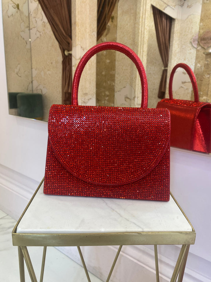 Ayla diamanté bag