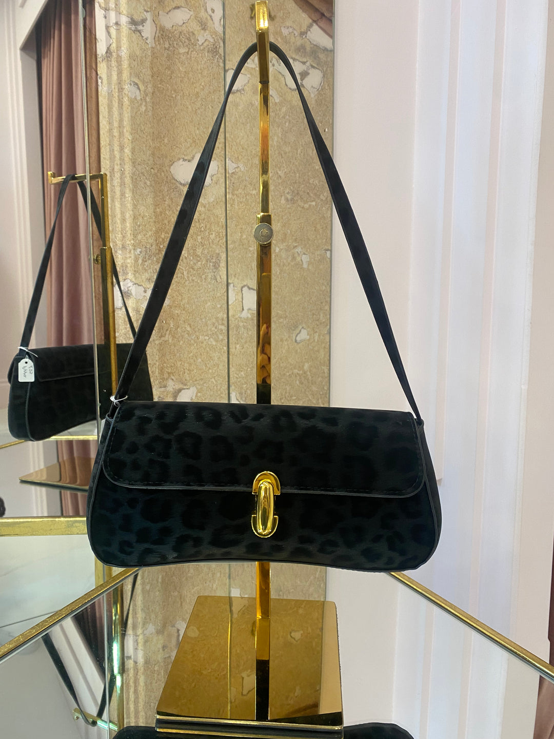 Pippa Patent Shoulder Bag