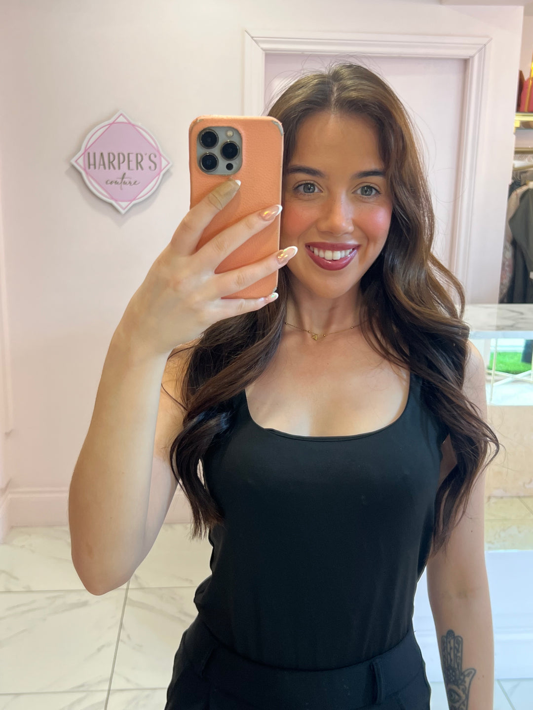 Zini Slinky Double Layer Vest Top