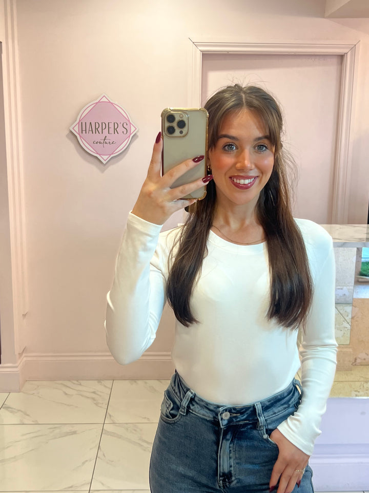 Trixie Round Neck Long Sleeve Top