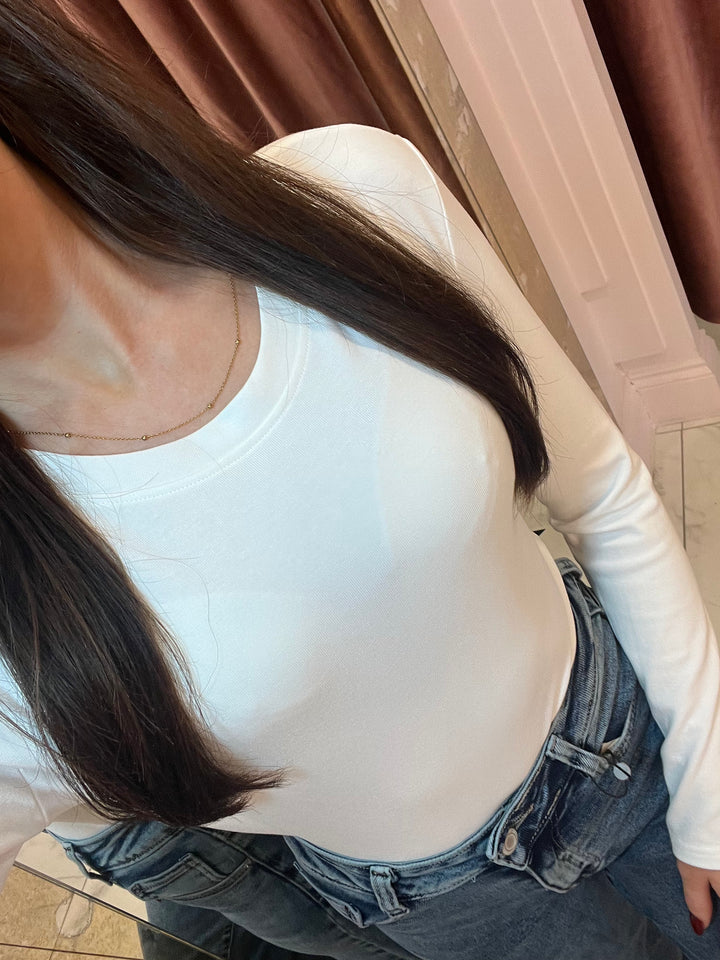 Trixie Round Neck Long Sleeve Top