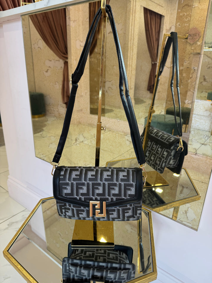 Fiona Faux Leather Bag With Detachable Strap
