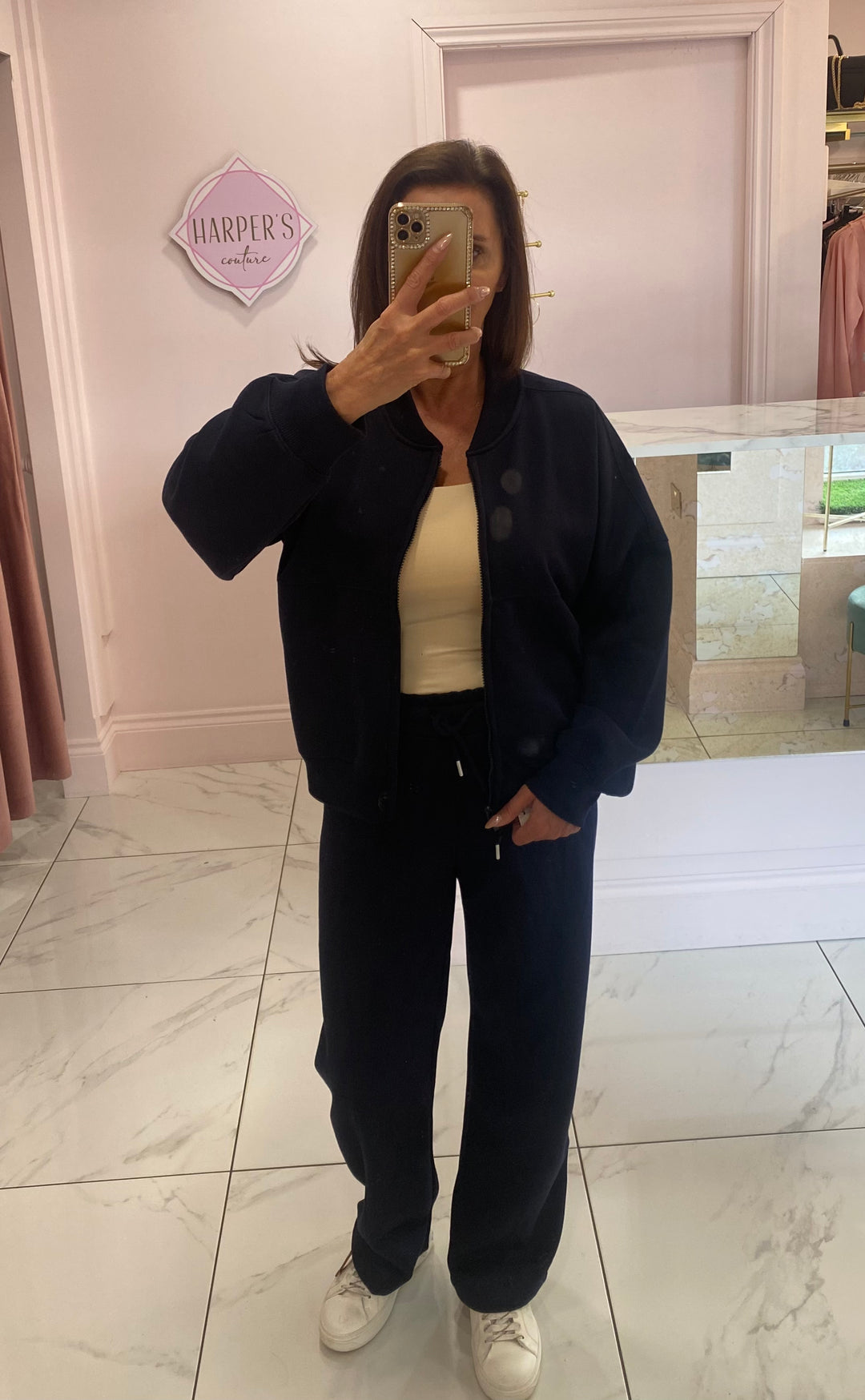 Milan Bomber Jacket & Trouser Lounge Set