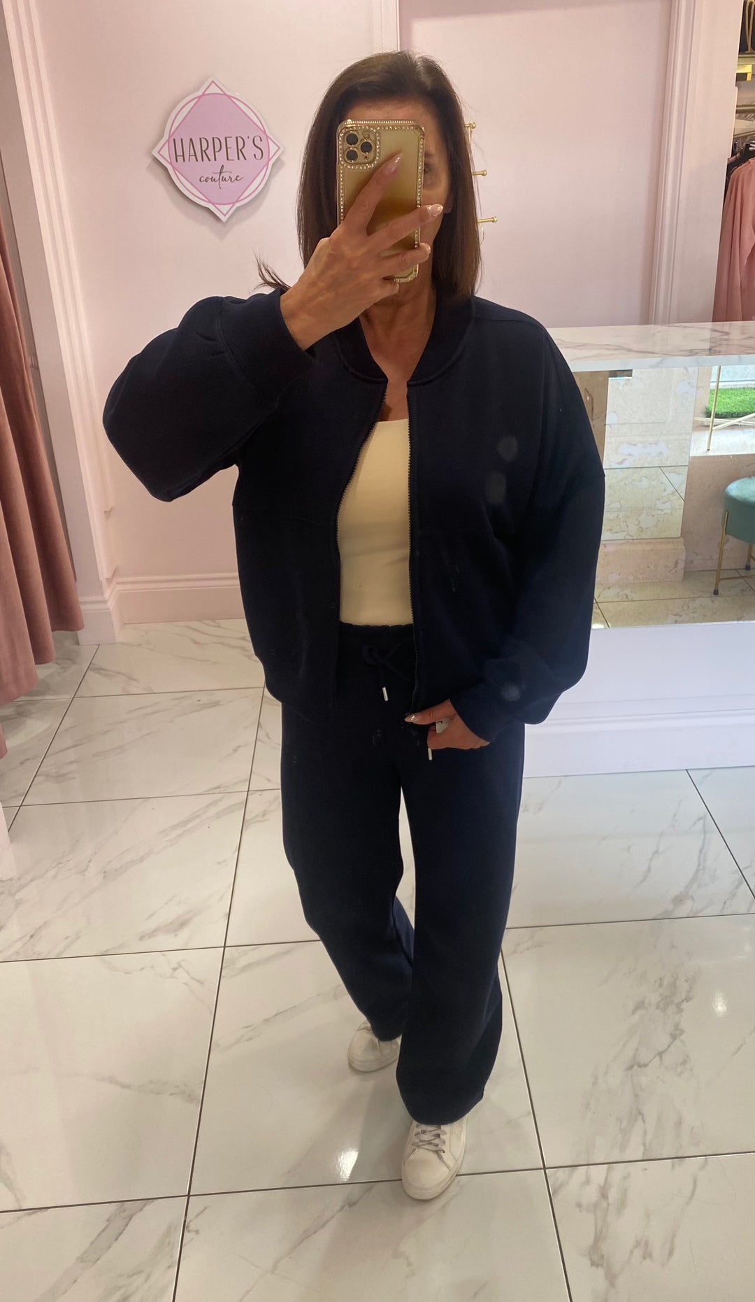 Milan Bomber Jacket & Trouser Lounge Set