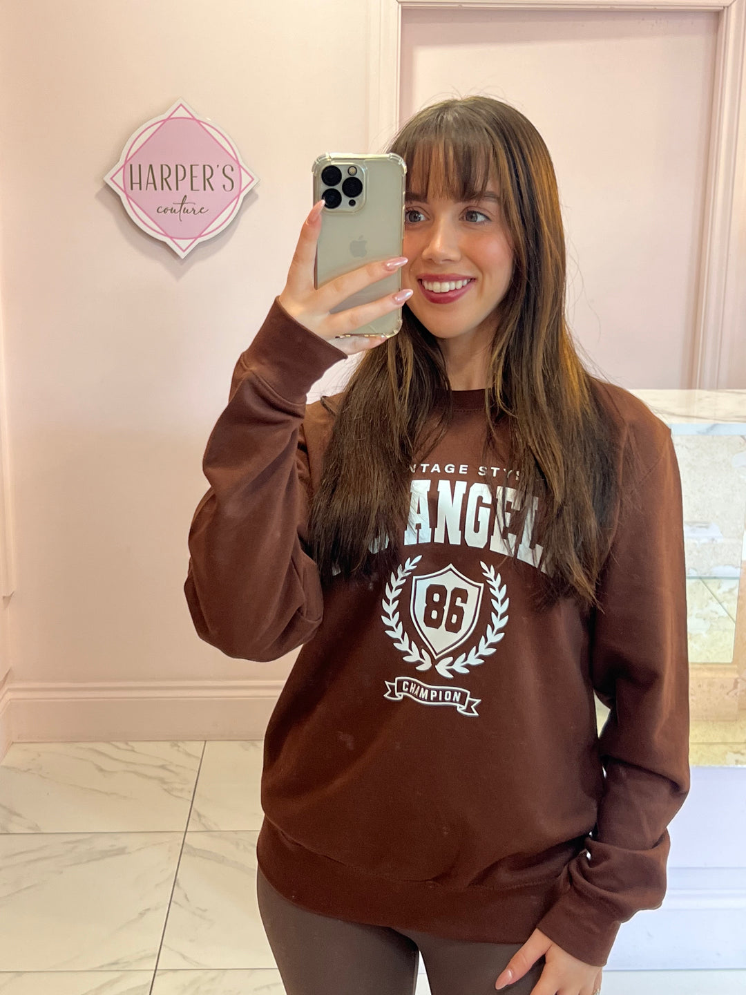 Los Angeles Chocolate Sweater/Jumper
