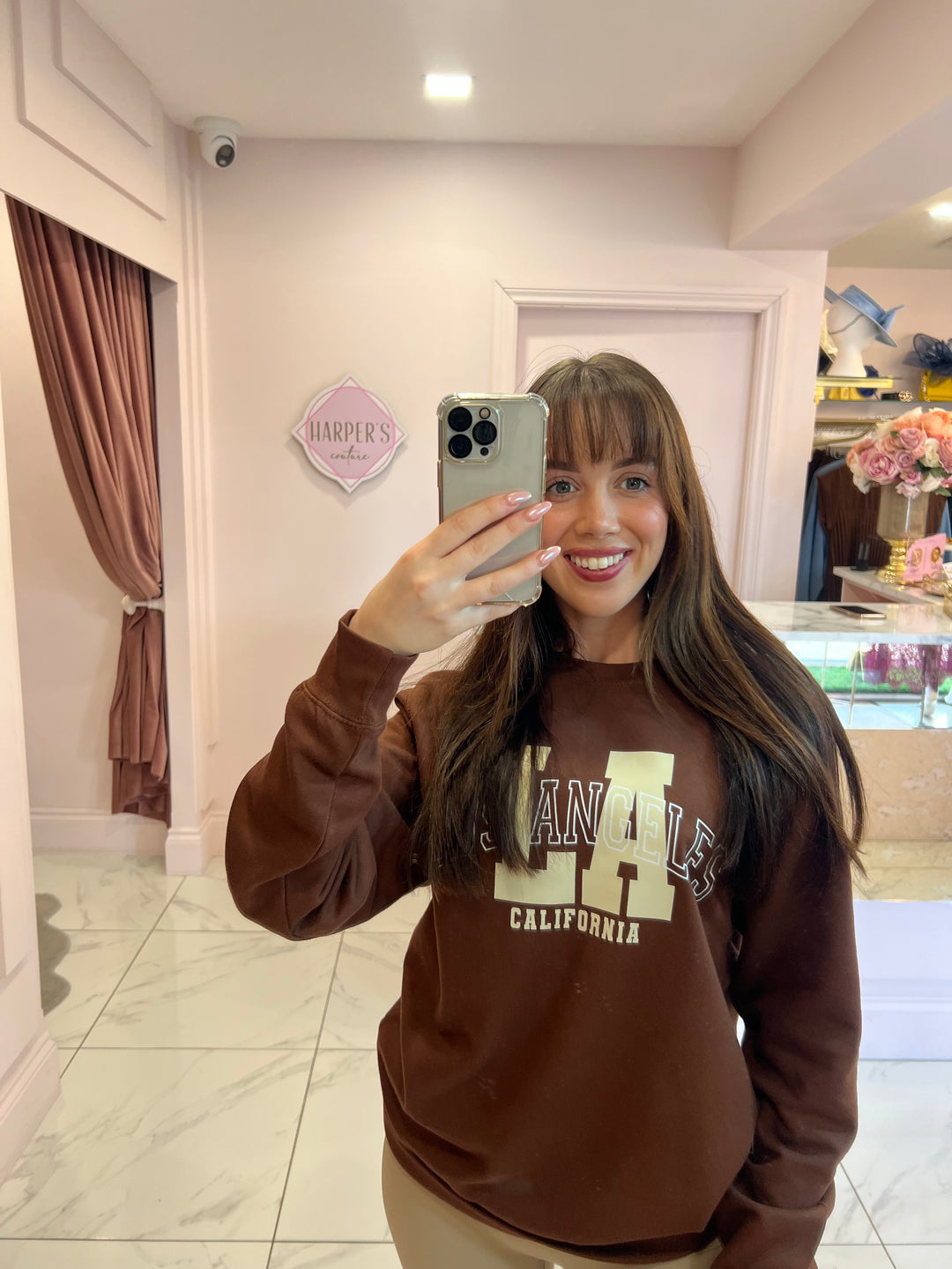 LA California Chocolate Sweater/Jumper