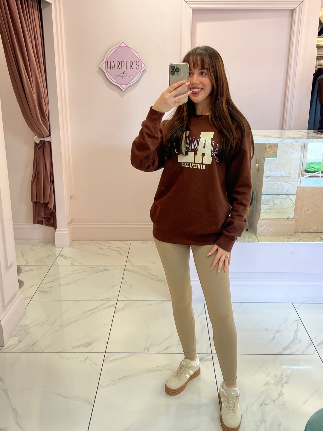 LA California Chocolate Sweater/Jumper