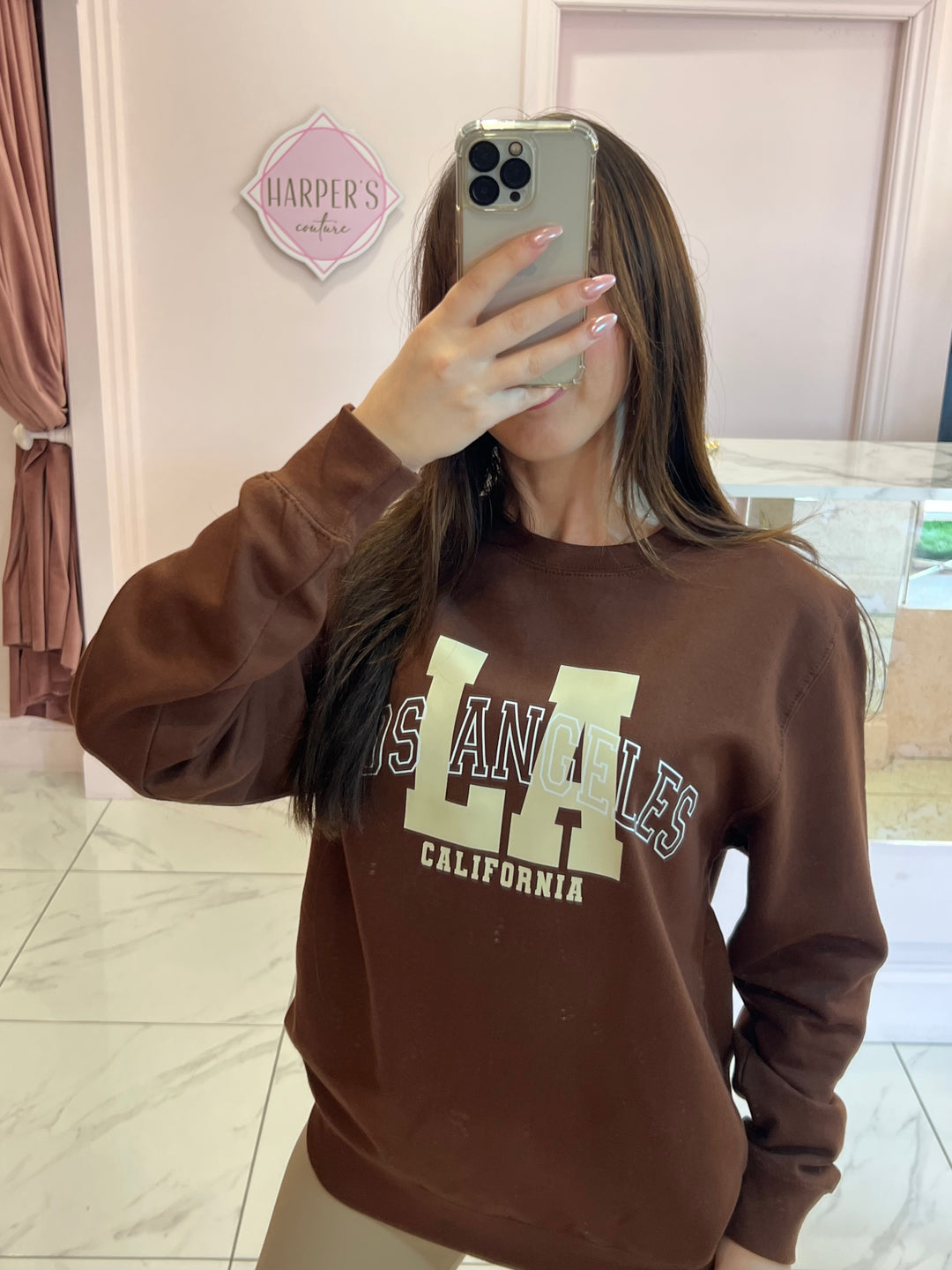 LA California Chocolate Sweater/Jumper