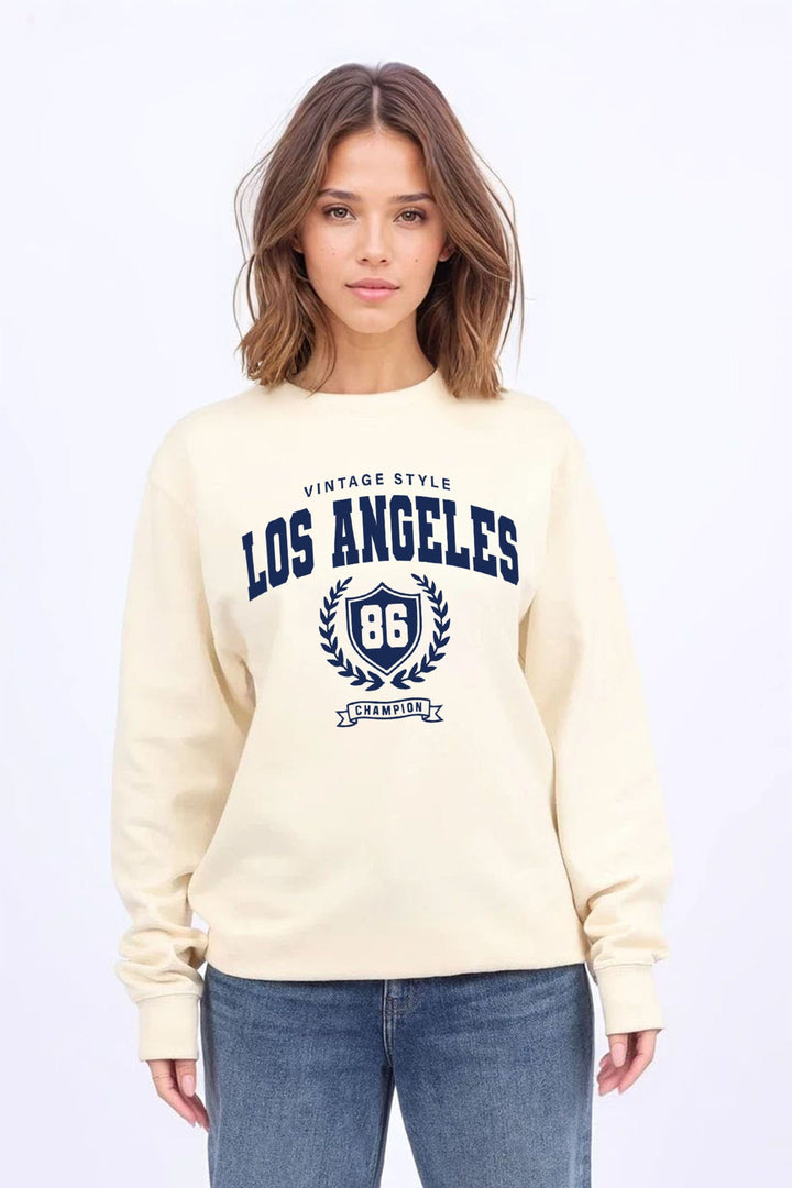 Los Angeles Cream Sweater/Jumper