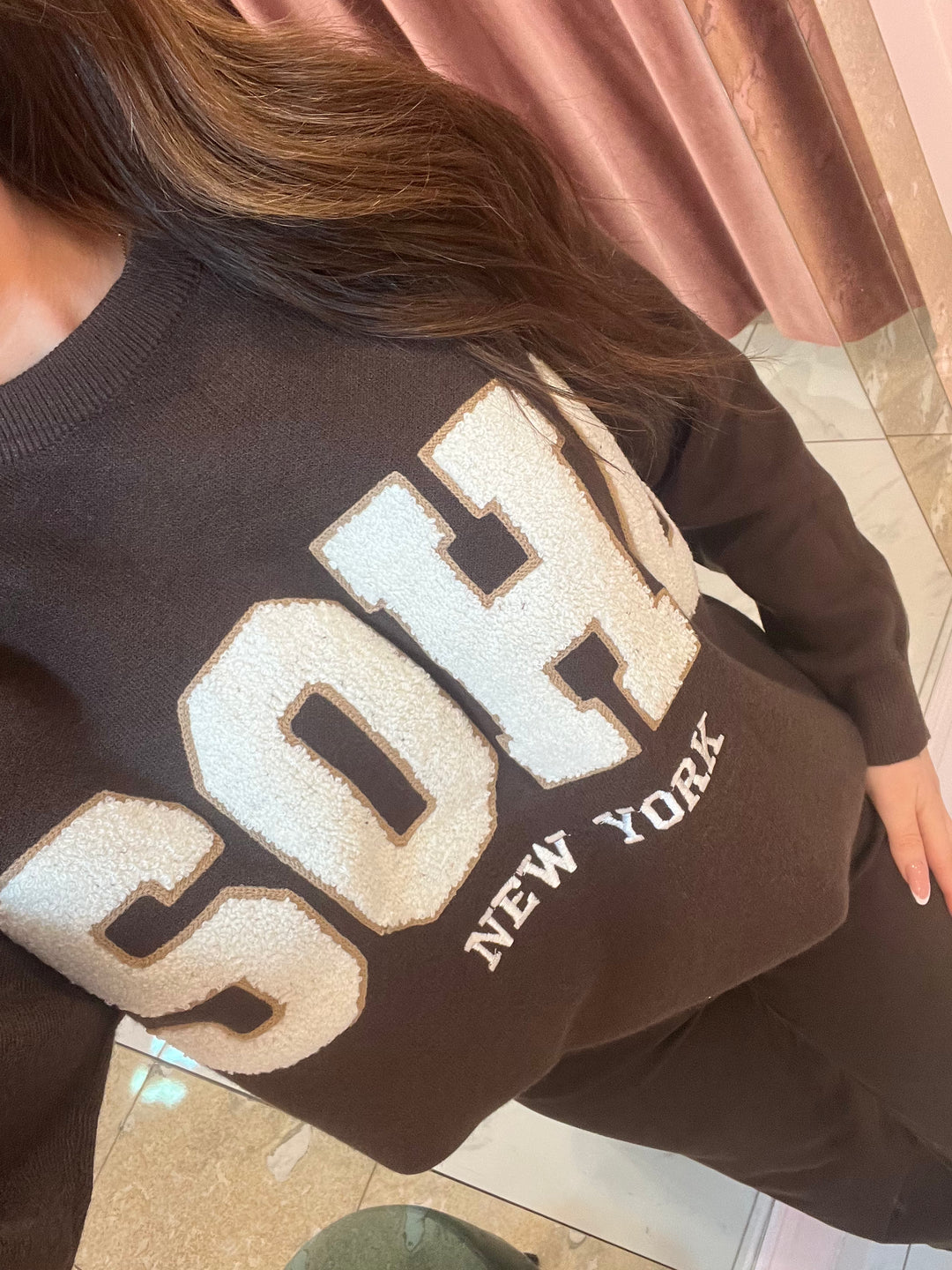 Ruby Soho Chocolate Super Soft Knit Sweater/Jumper