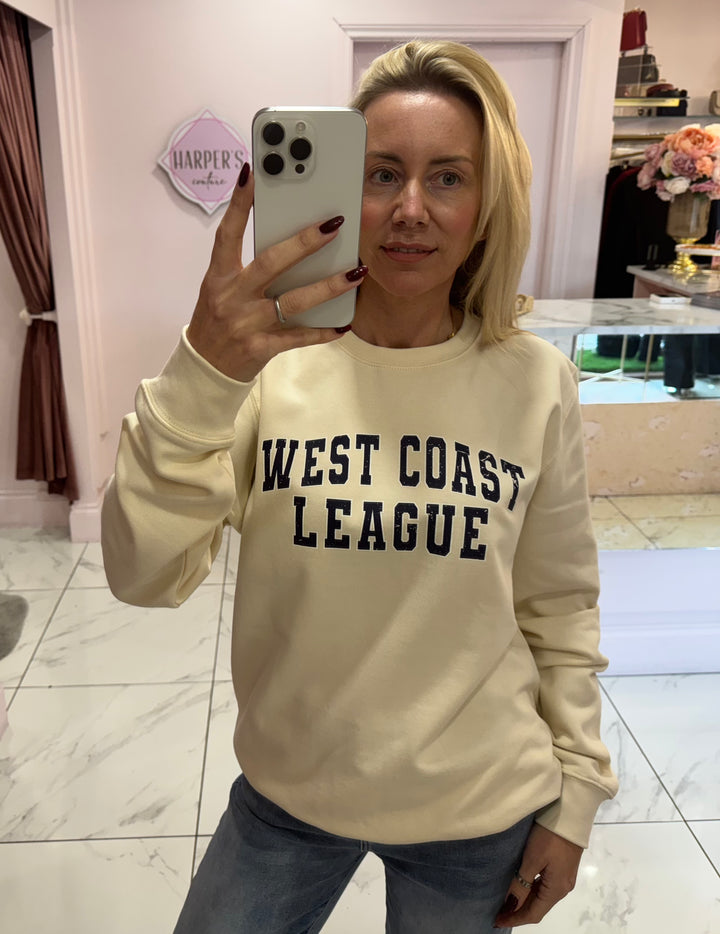 West Coast Cream Sweater/Jumper