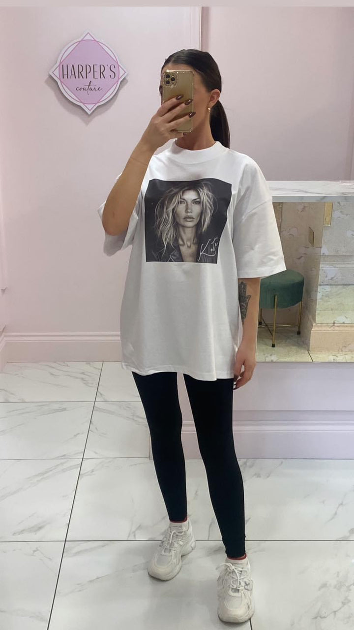 Kate Print T-Shirt 🪞