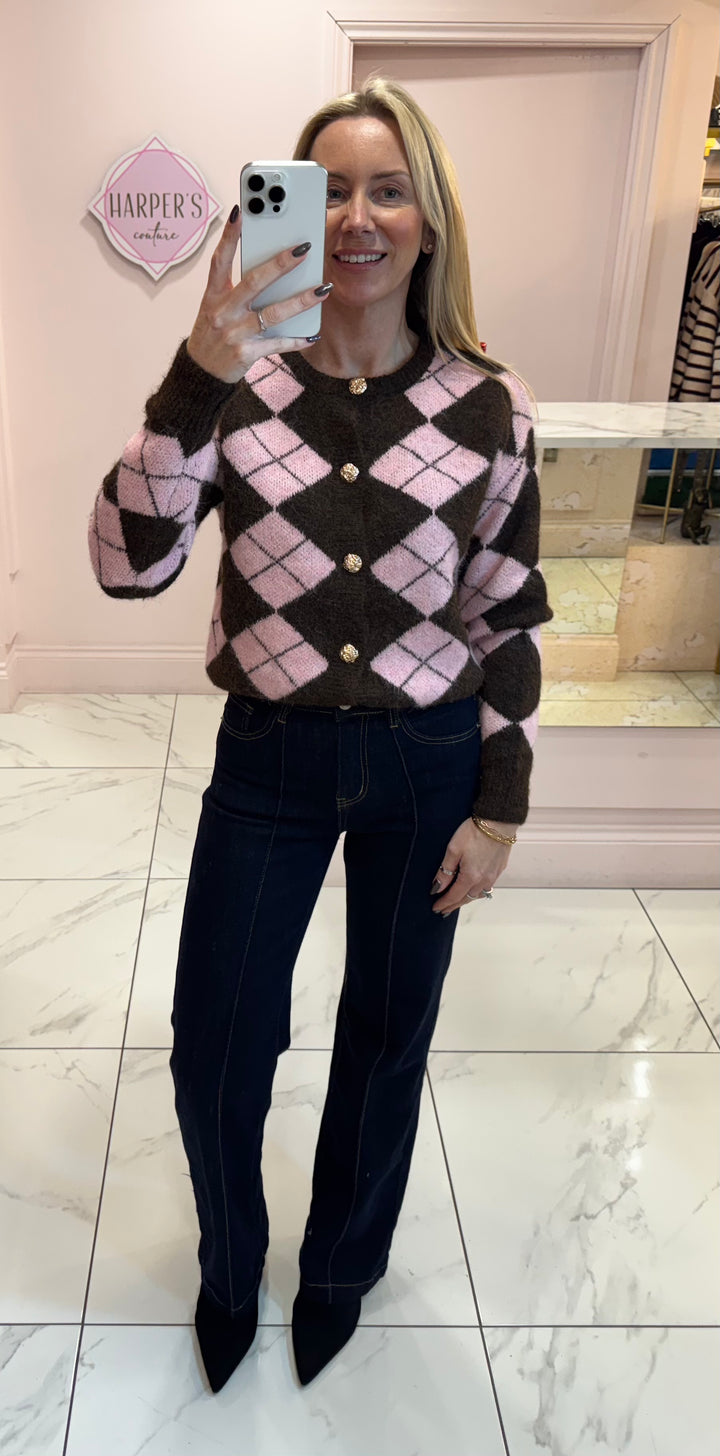 Triny Indigo Seam Front Jeans