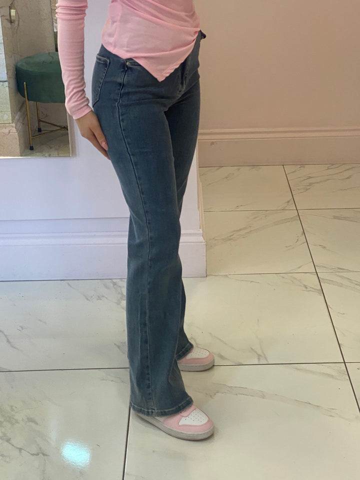Nadine Skinny Flare Jeans