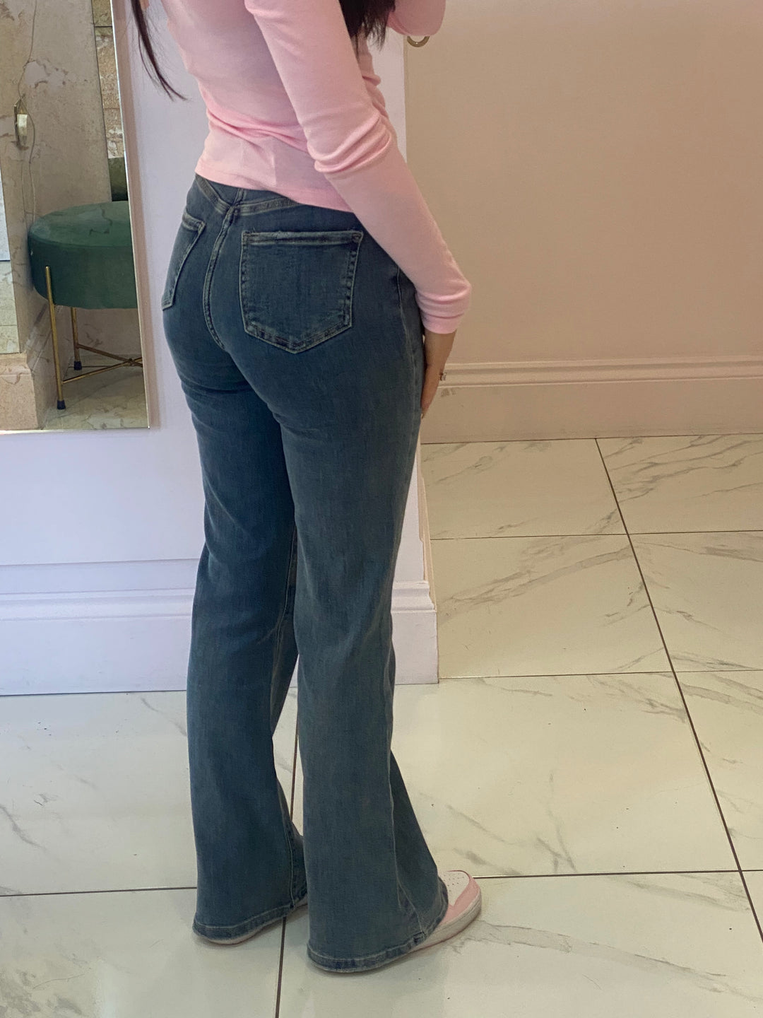 Nadine Skinny Flare Jeans