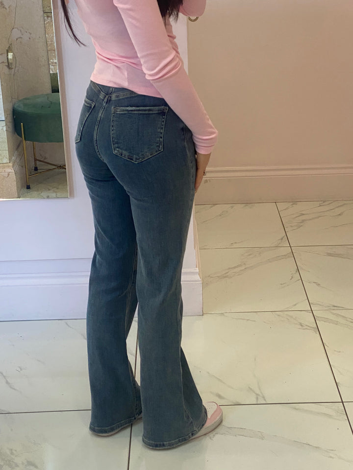 Nadine Skinny Flare Jeans