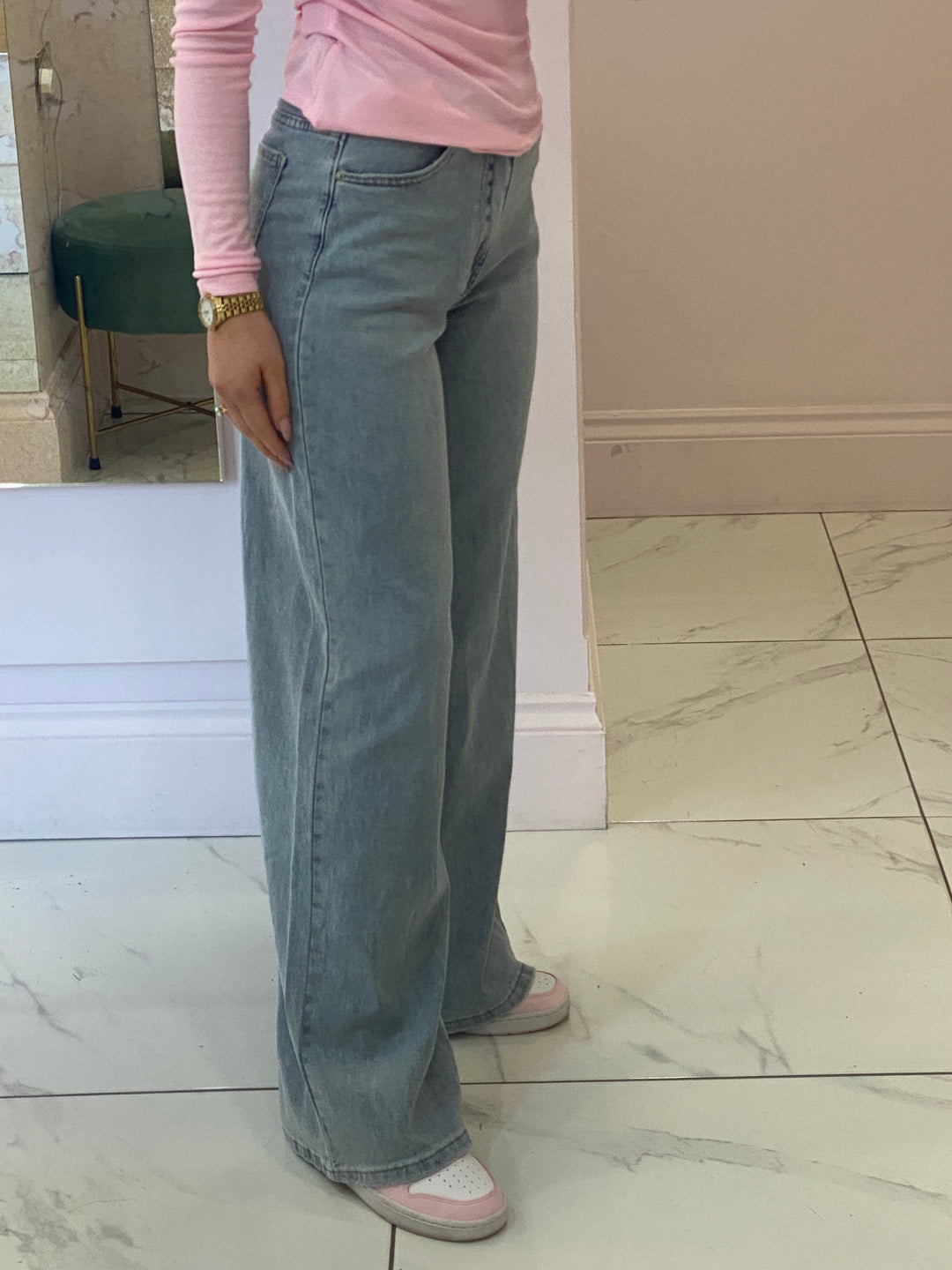 Millie Dad Fit Full Length Jeans