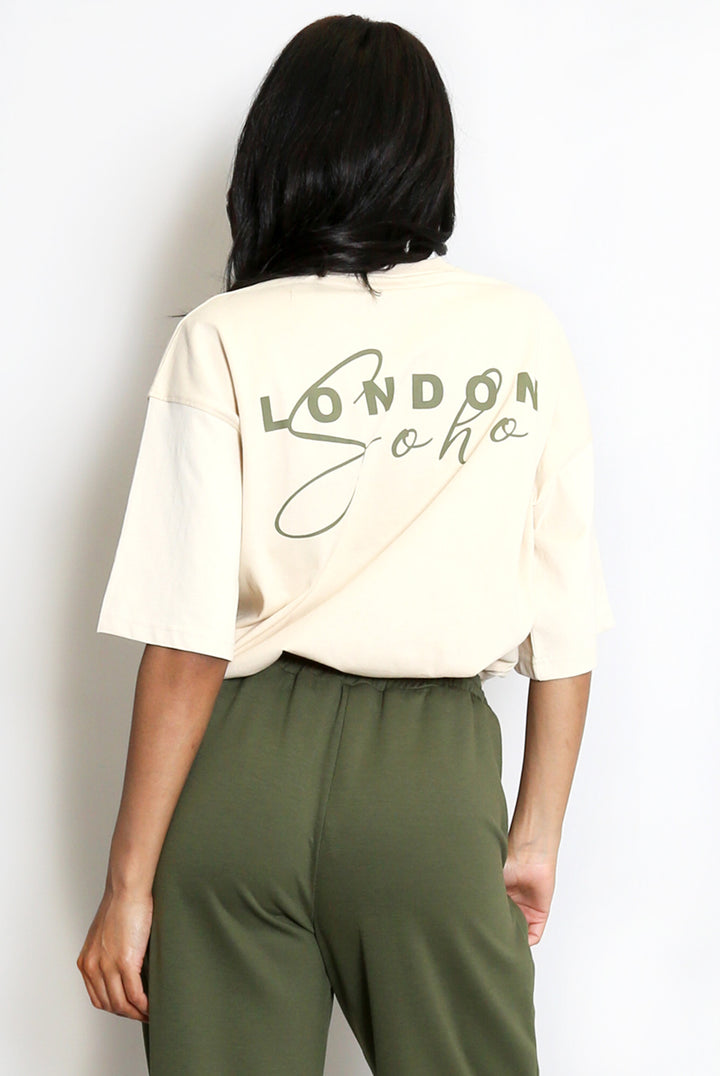 Jayden Soho London Printed Cotton TShirt/Top