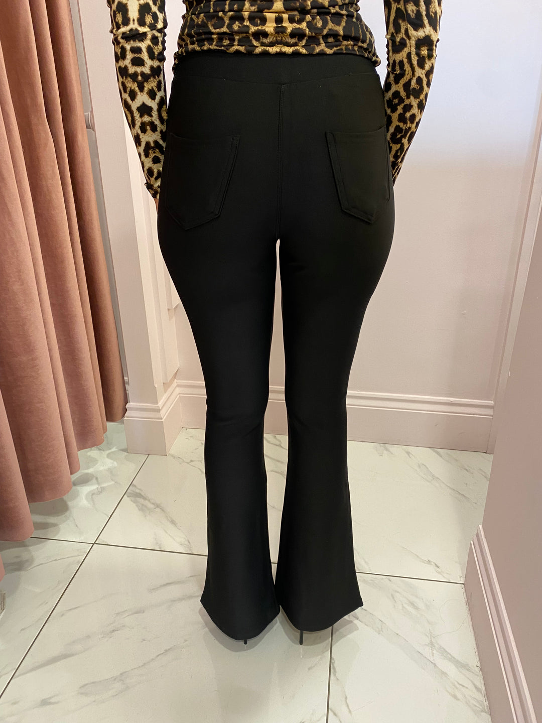 Suzie Scuba Bootleg Trousers