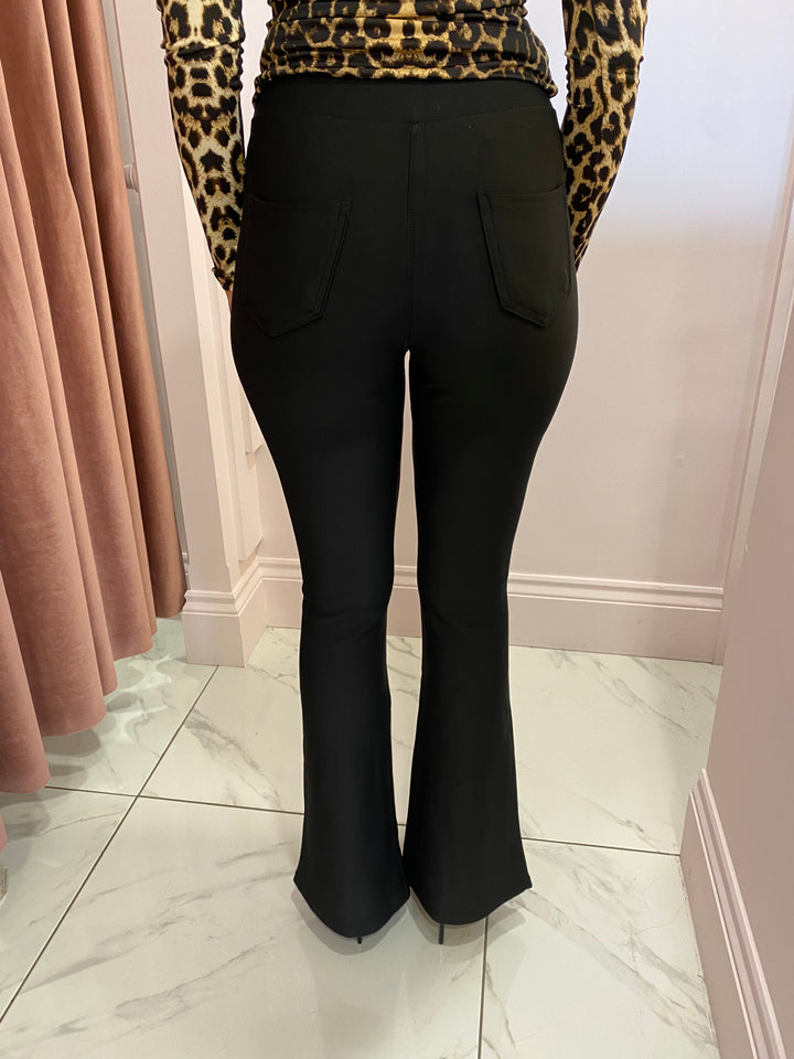 Suzie Scuba Bootleg Trousers