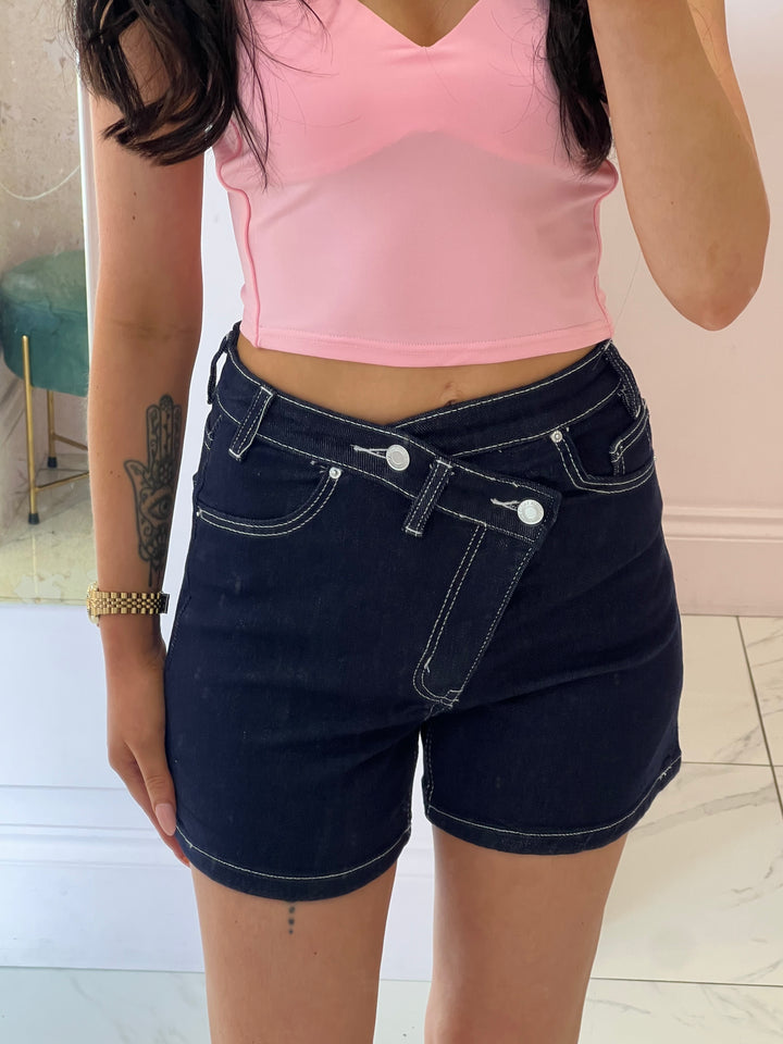 Laya Indigo Denim Shorts