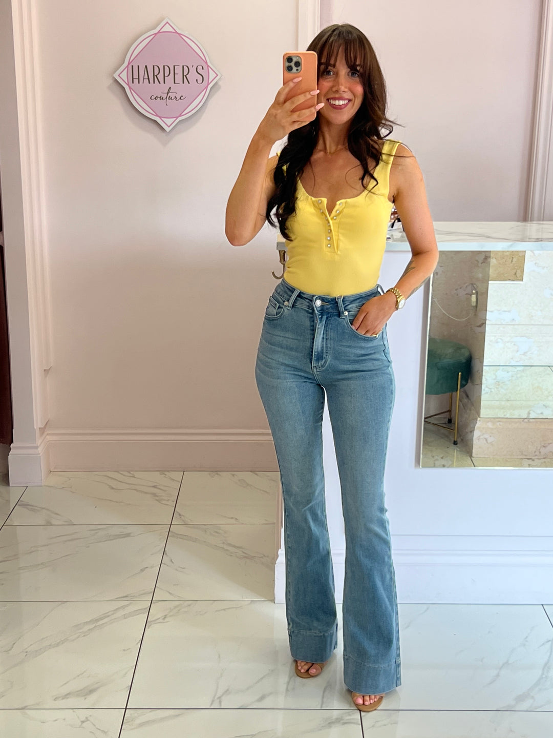 Verity Skinny Flare Jeans