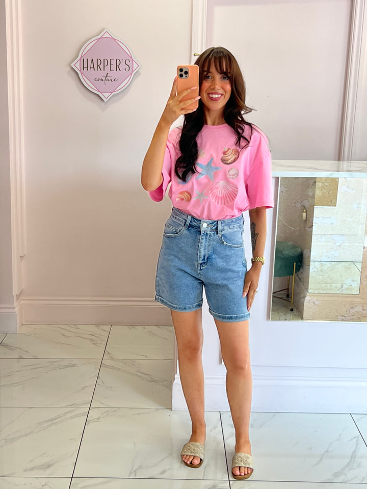 Ebony Denim Shorts