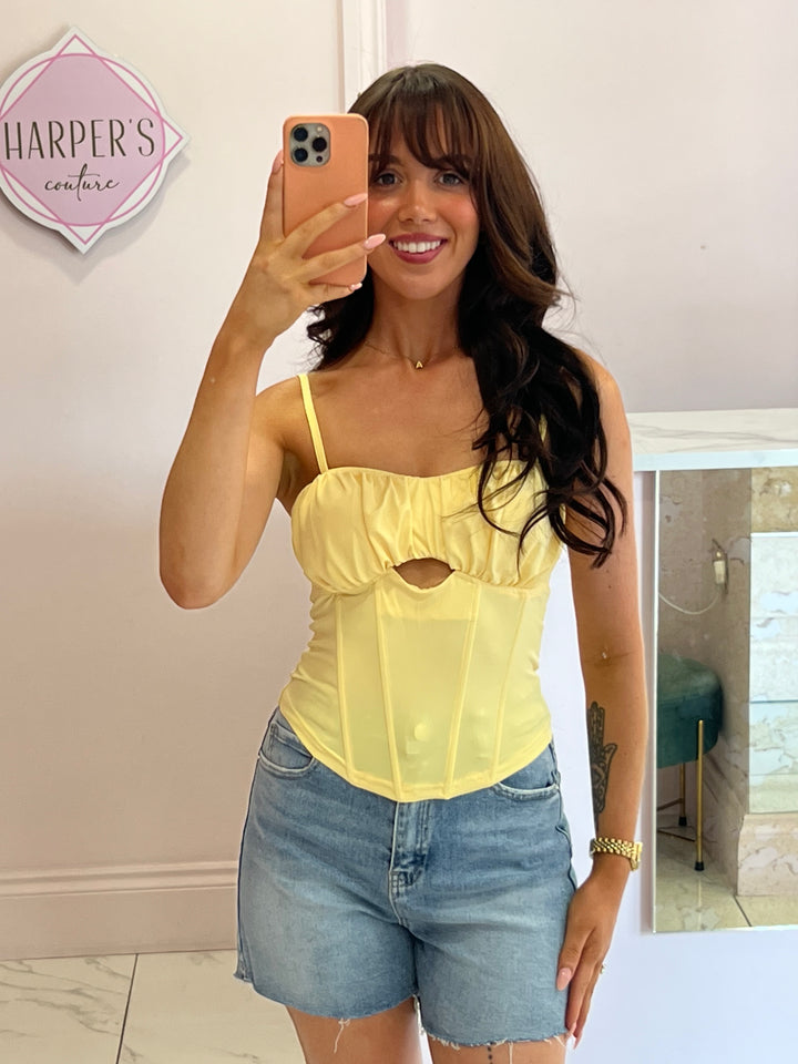 Tilly Denim Raw Hem Shorts