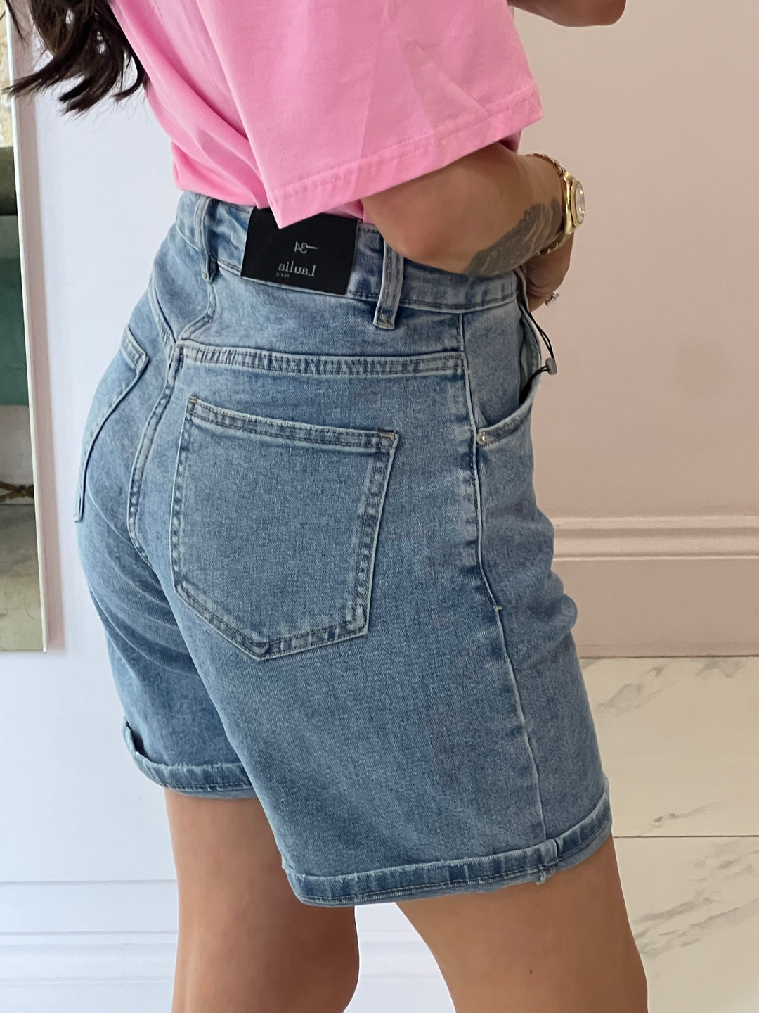 Ebony Denim Shorts