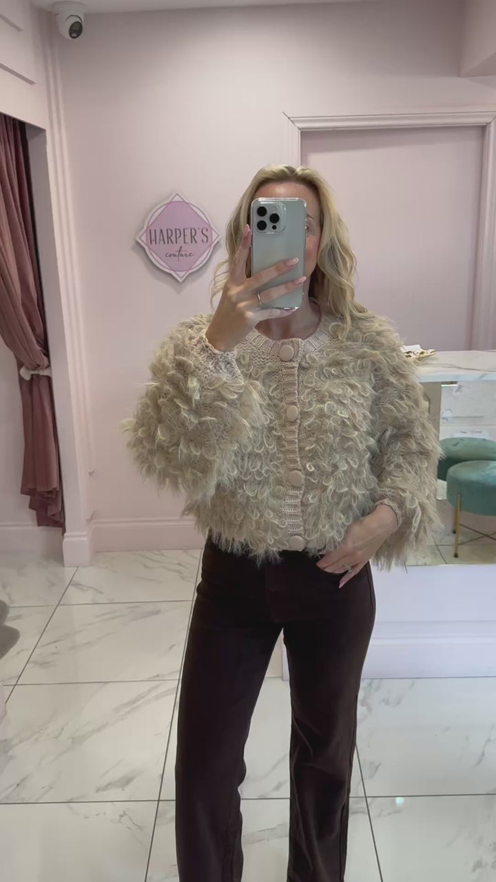 Martha Loop Detail Cardigan